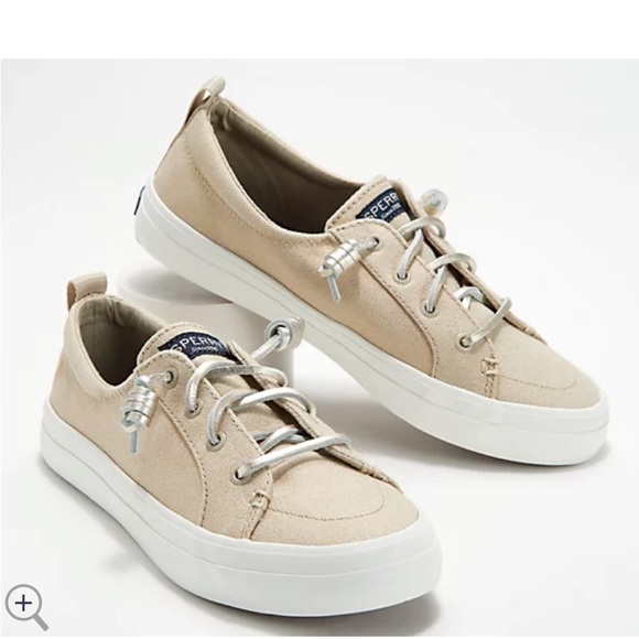 Sperry Shoes - Sperry Crest Vibe Sparkle Sneakers Size 8